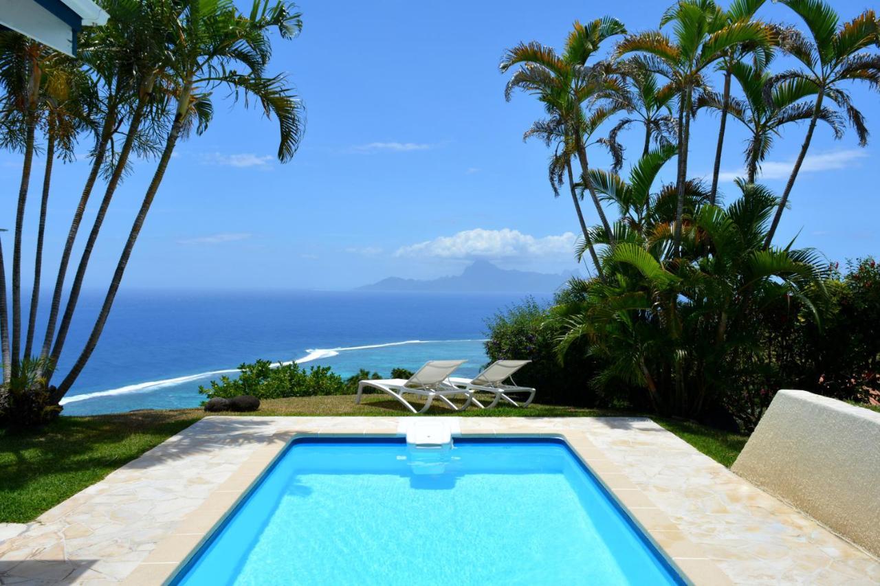 Villa Tiare Amazing View - Private Pool - 4 Bedrooms- Up To 7 Pers Punaauia  Εξωτερικό φωτογραφία